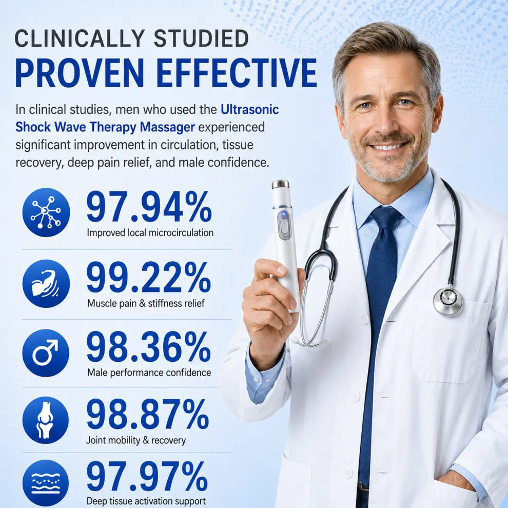 🔥2026 New Advanced Acoustic Shockwave Therapy Device – Restore Core Vitality & Relieve Deep Discomfort💥