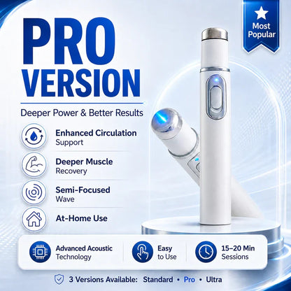 🔥2026 New Advanced Acoustic Shockwave Therapy Device – Restore Core Vitality & Relieve Deep Discomfort💥