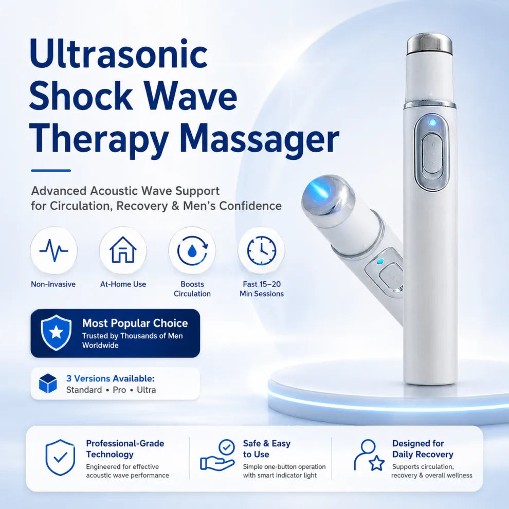 🔥2026 New Advanced Acoustic Shockwave Therapy Device – Restore Core Vitality & Relieve Deep Discomfort💥