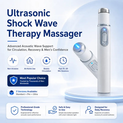 🔥2026 New Advanced Acoustic Shockwave Therapy Device – Restore Core Vitality & Relieve Deep Discomfort💥